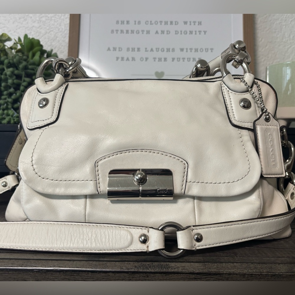 Coach Kristin Leather Satchel